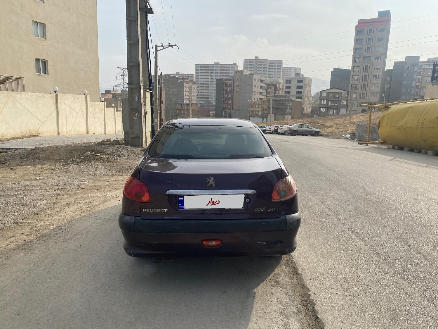 پژو 206 SD v8 - 1391