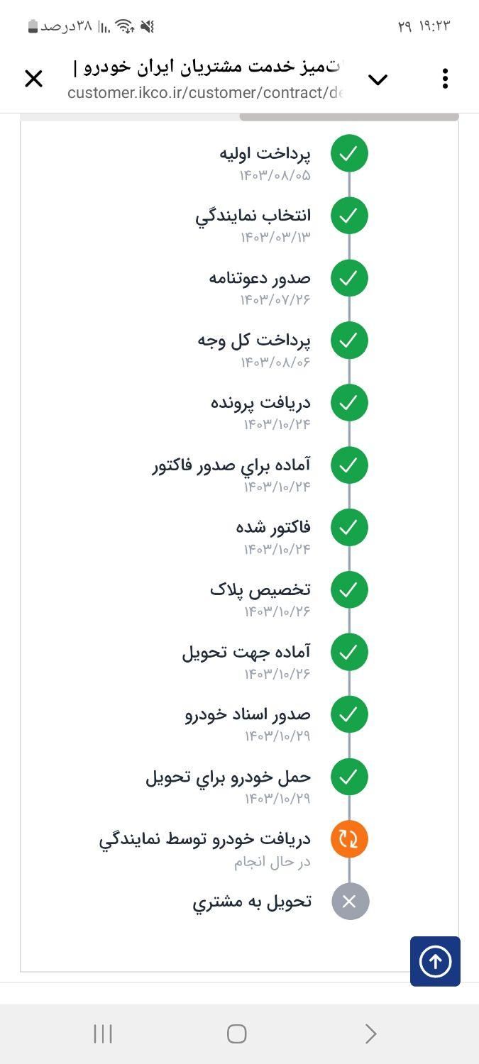 سمند سورن پلاس EF7 بنزینی - 1403