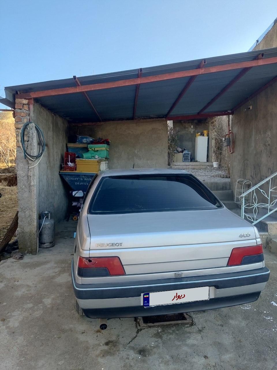 پژو 405 GLI - دوگانه سوز CNG - 1386