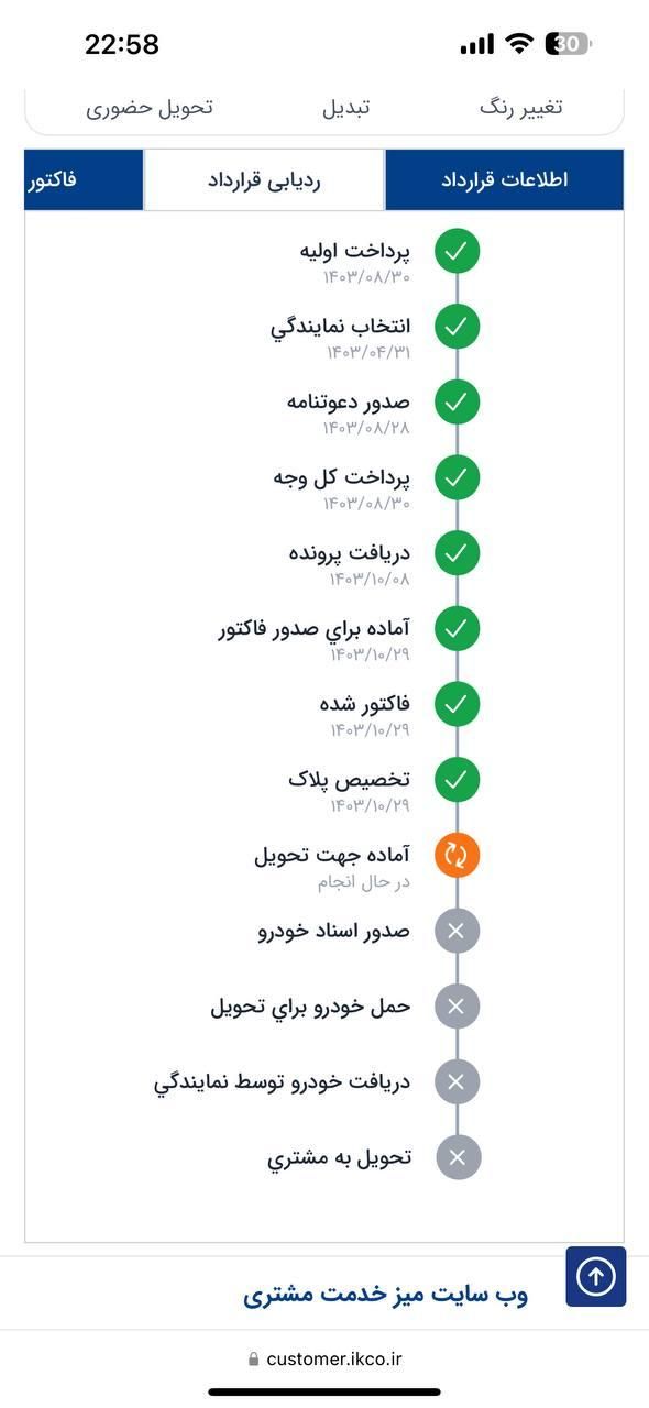 سمند سورن پلاس EF7 بنزینی - 1403