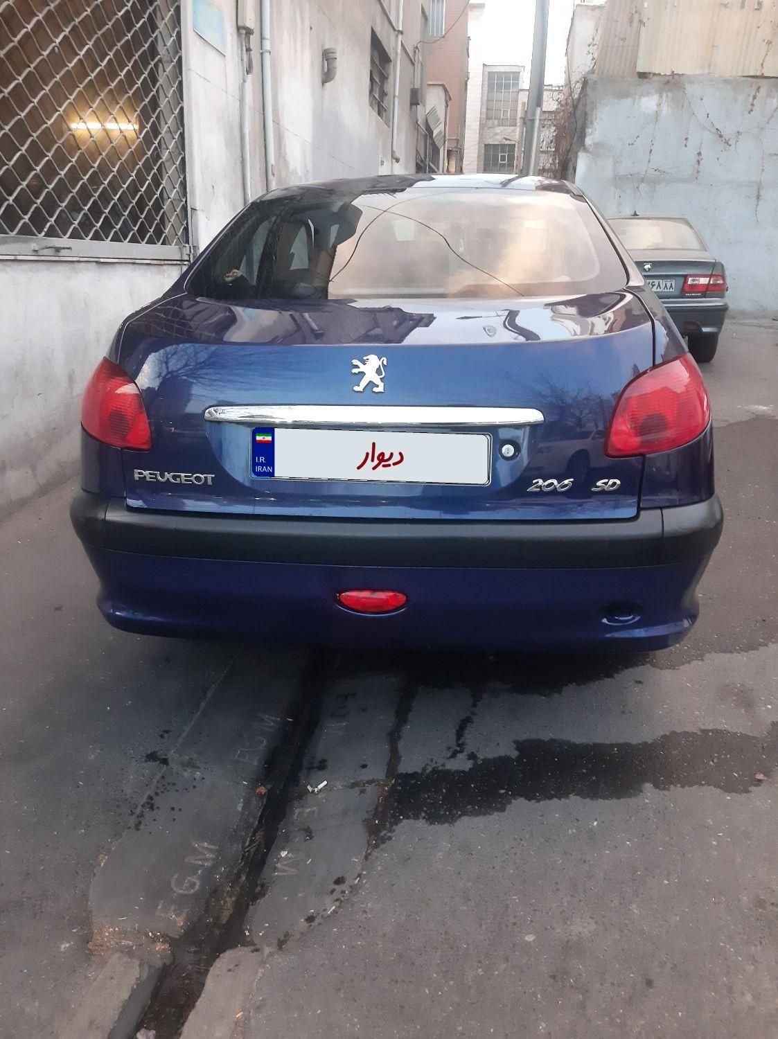 پژو 206 SD v8 - 1398