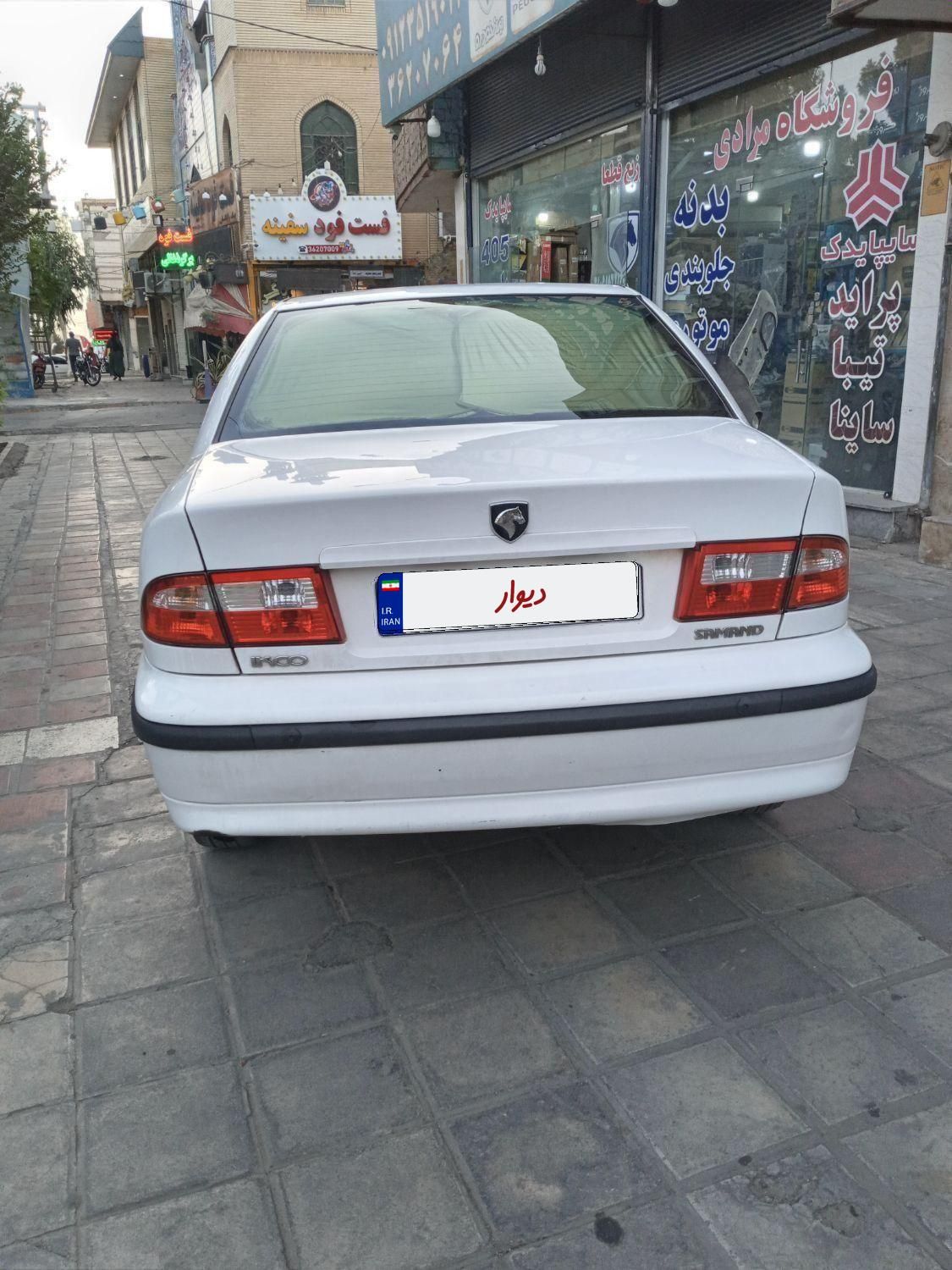 سمند LX EF7 دوگانه سوز - 1387