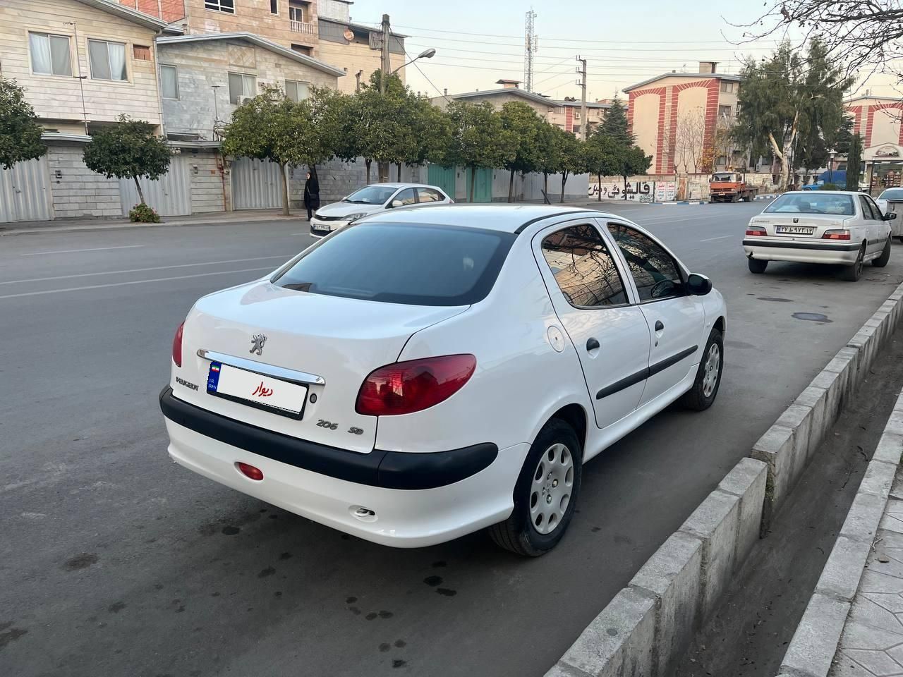 پژو 206 SD v8 - 1393