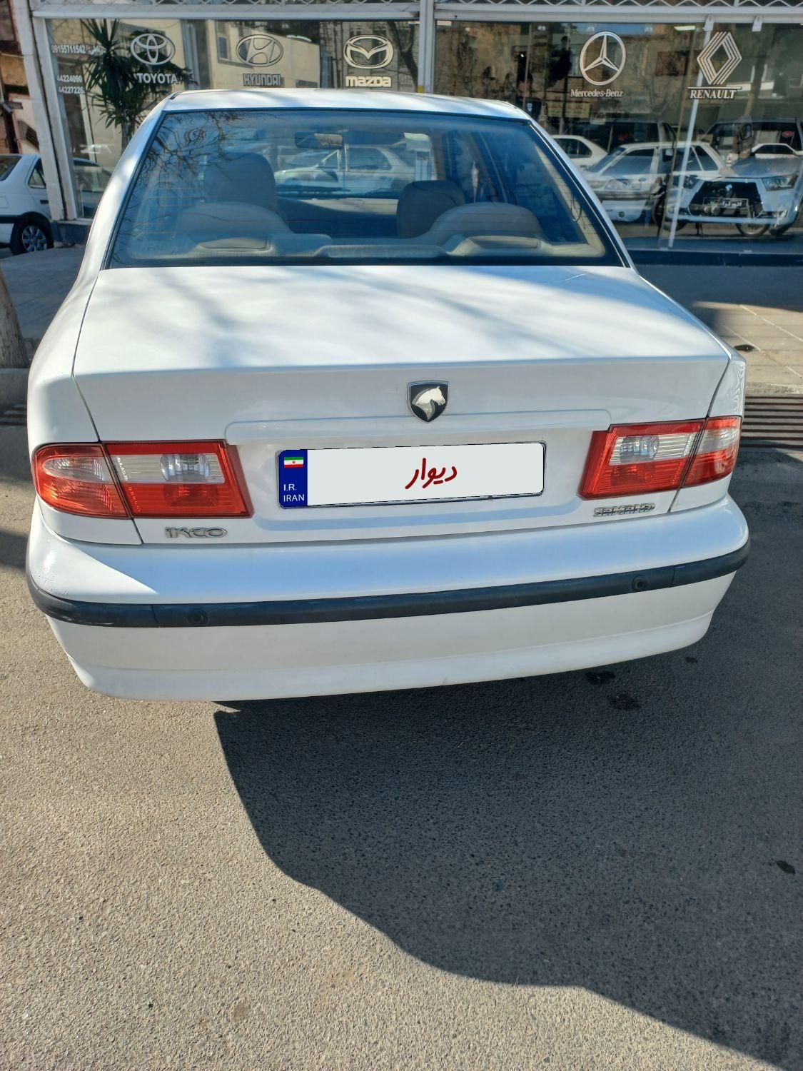 سمند LX EF7 دوگانه سوز - 1396