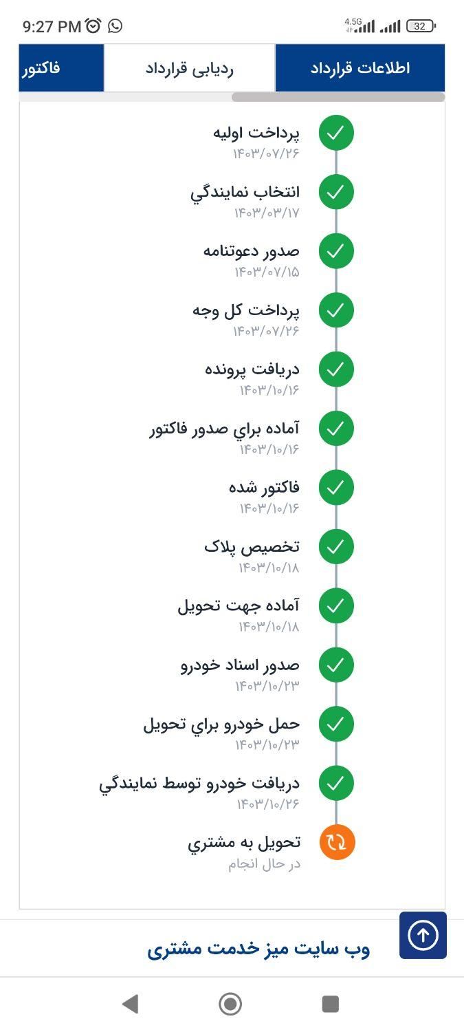 پژو 207 دنده ای پانوراما - 1403