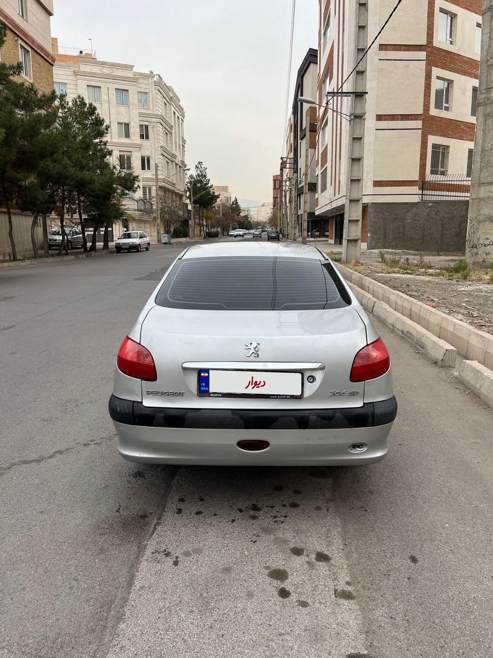 پژو 206 SD v8 - 1386