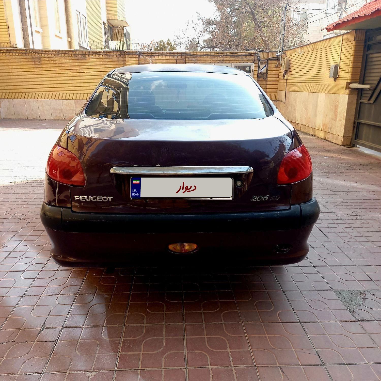 پژو 206 SD v8 - 1390