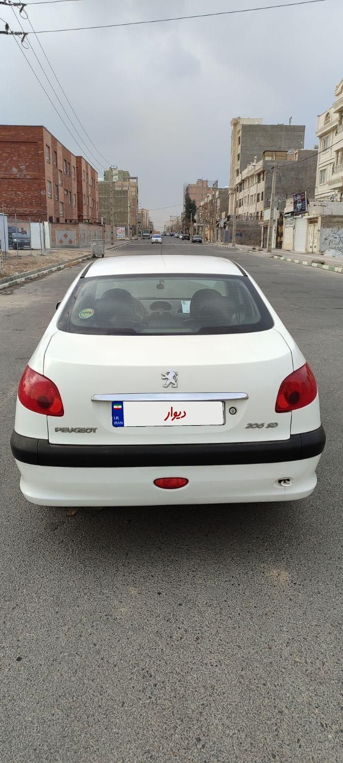 پژو 206 SD v8 - 1396