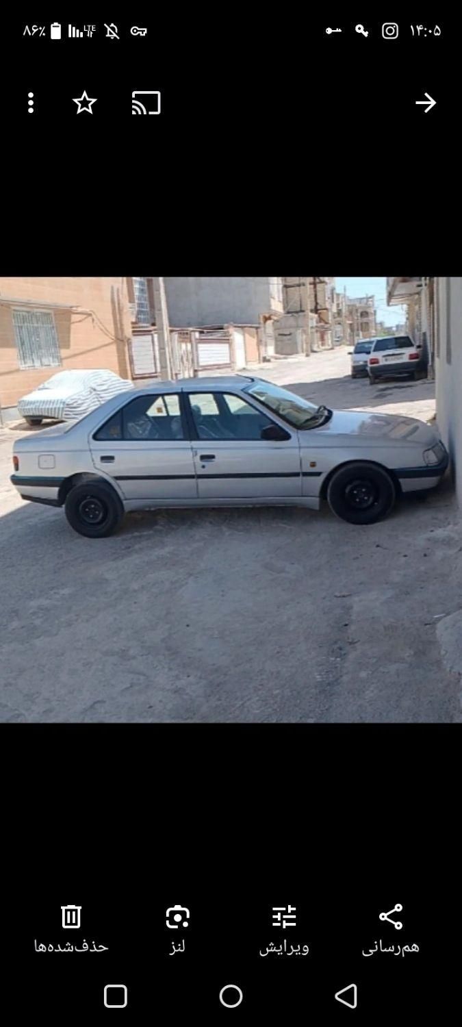 پژو 405 GL - دوگانه سوز CNG - 1370