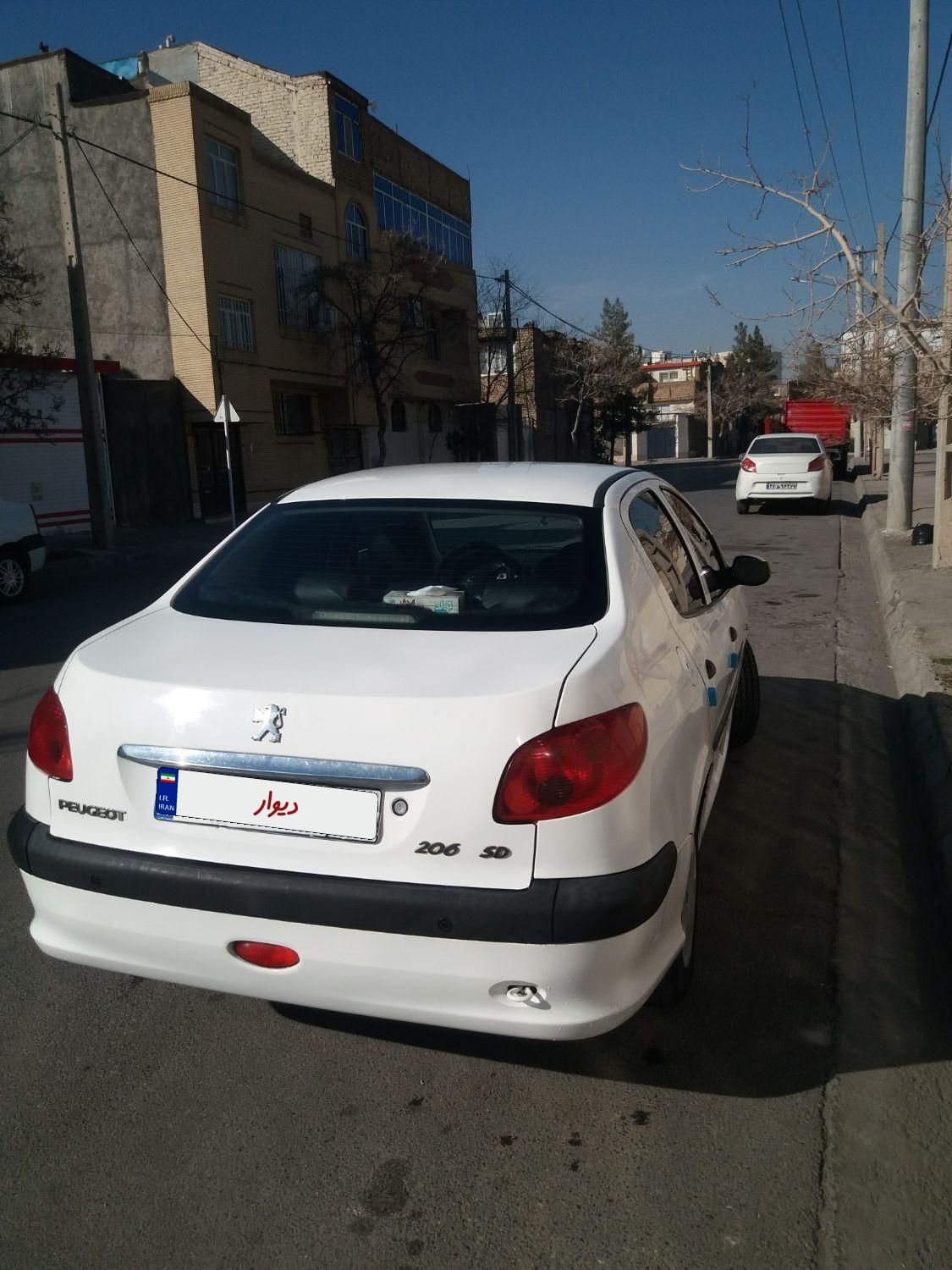 پژو 206 SD v8 - 1396