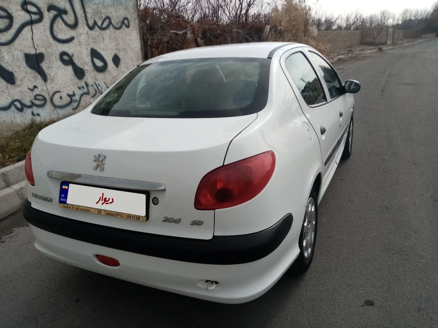 پژو 206 SD v8 - 1400