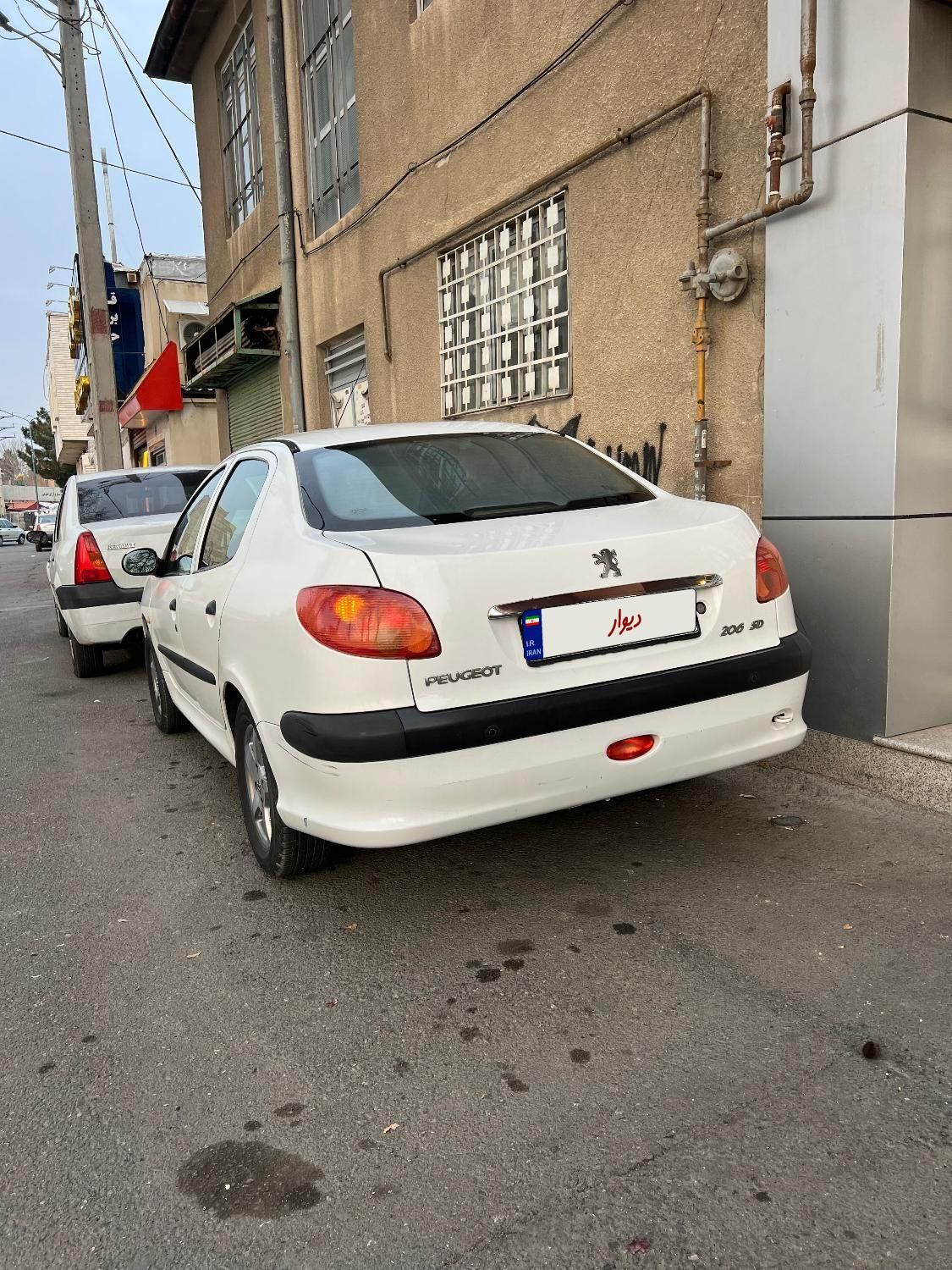 پژو 206 SD v8 - 1393