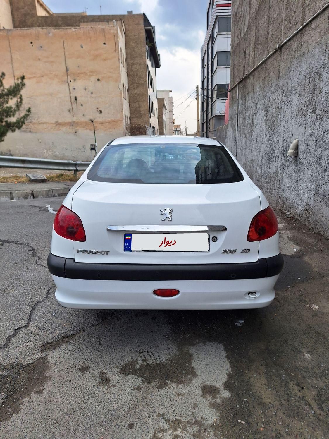 پژو 206 SD v8 - 1395