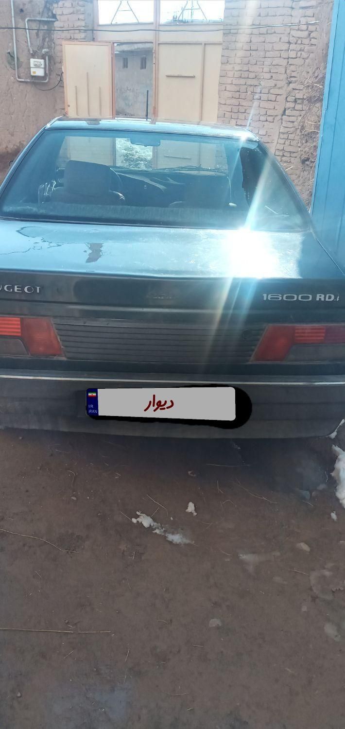 پژو آردی دوگانه سوز CNG - 1381