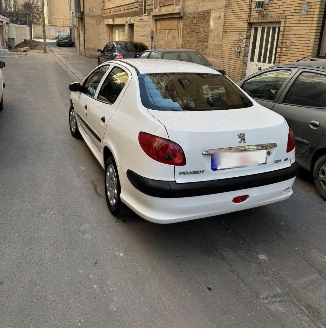 پژو 206 SD v8 - 1396