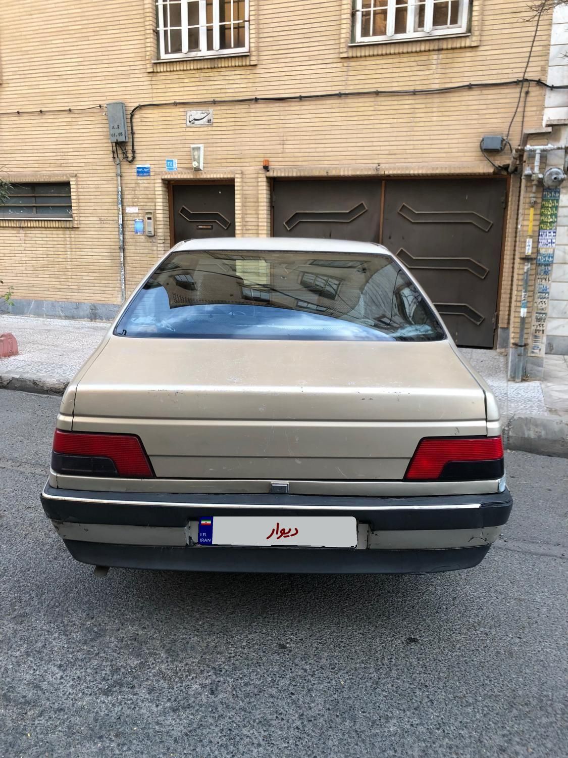 پژو 405 SLX دوگانه سوز XU7 - 1388