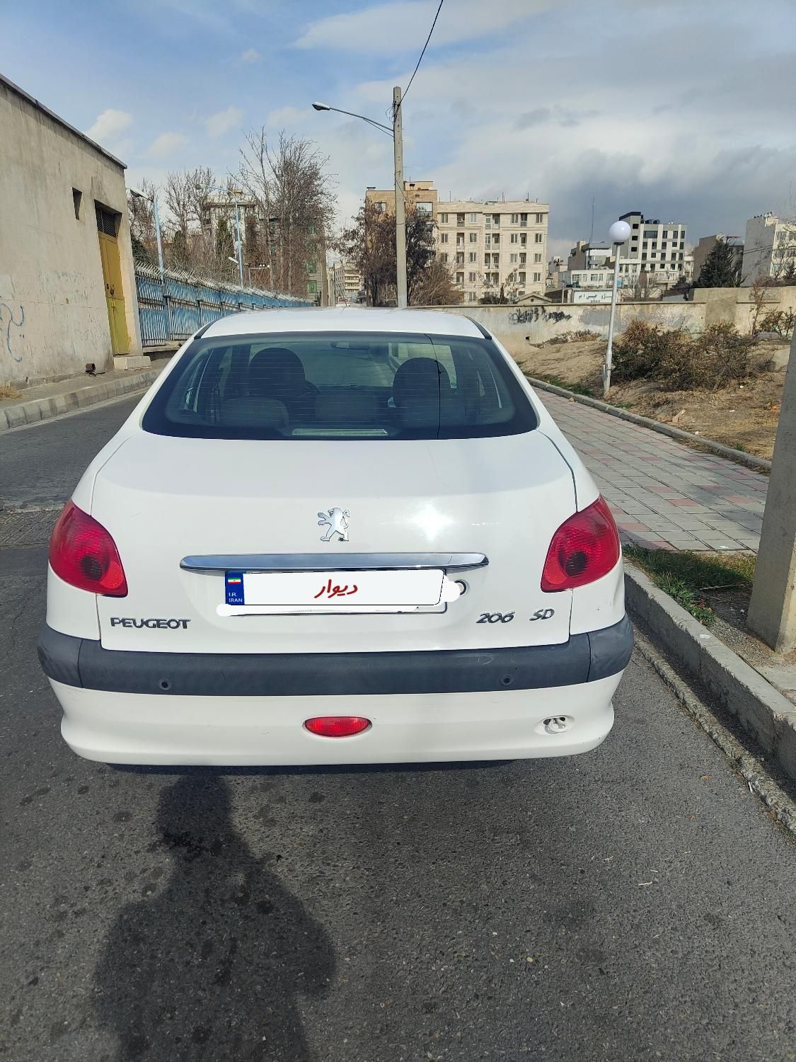 پژو 206 SD v8 - 1396