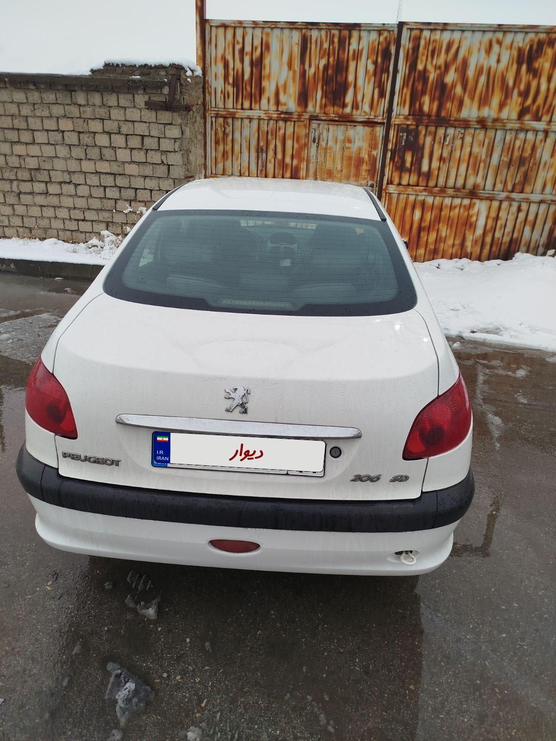 پژو 206 SD v8 - 1392