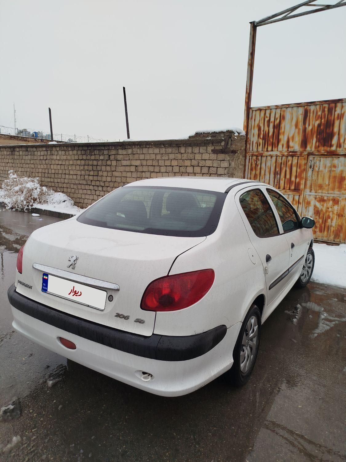 پژو 206 SD v8 - 1392