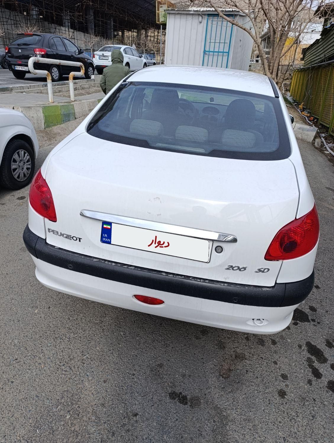 پژو 206 SD v8 - 1396