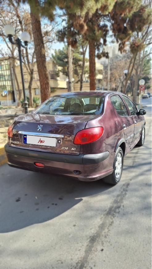 پژو 206 SD v8 - 1395