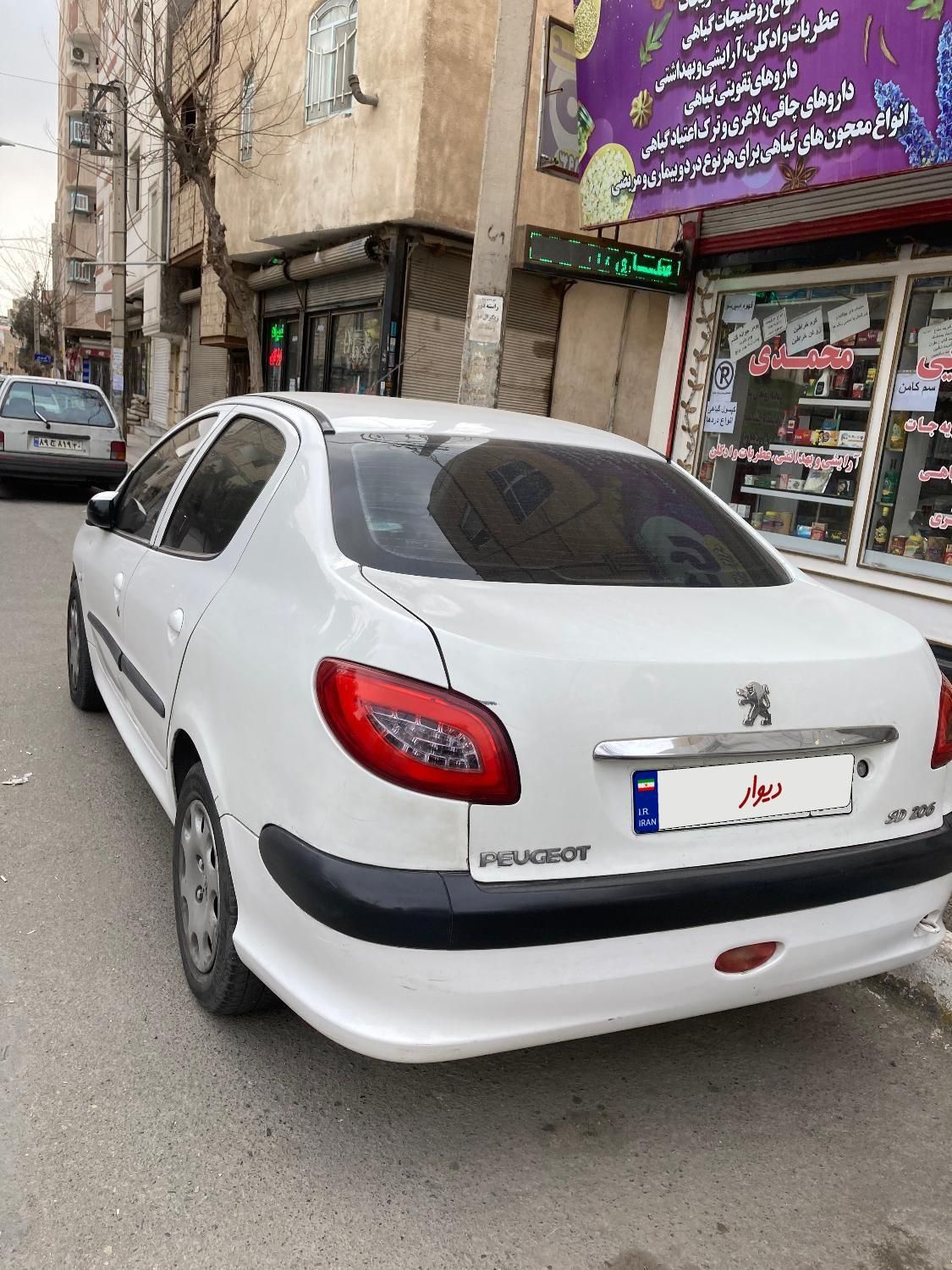 پژو 206 SD v20 - 1389