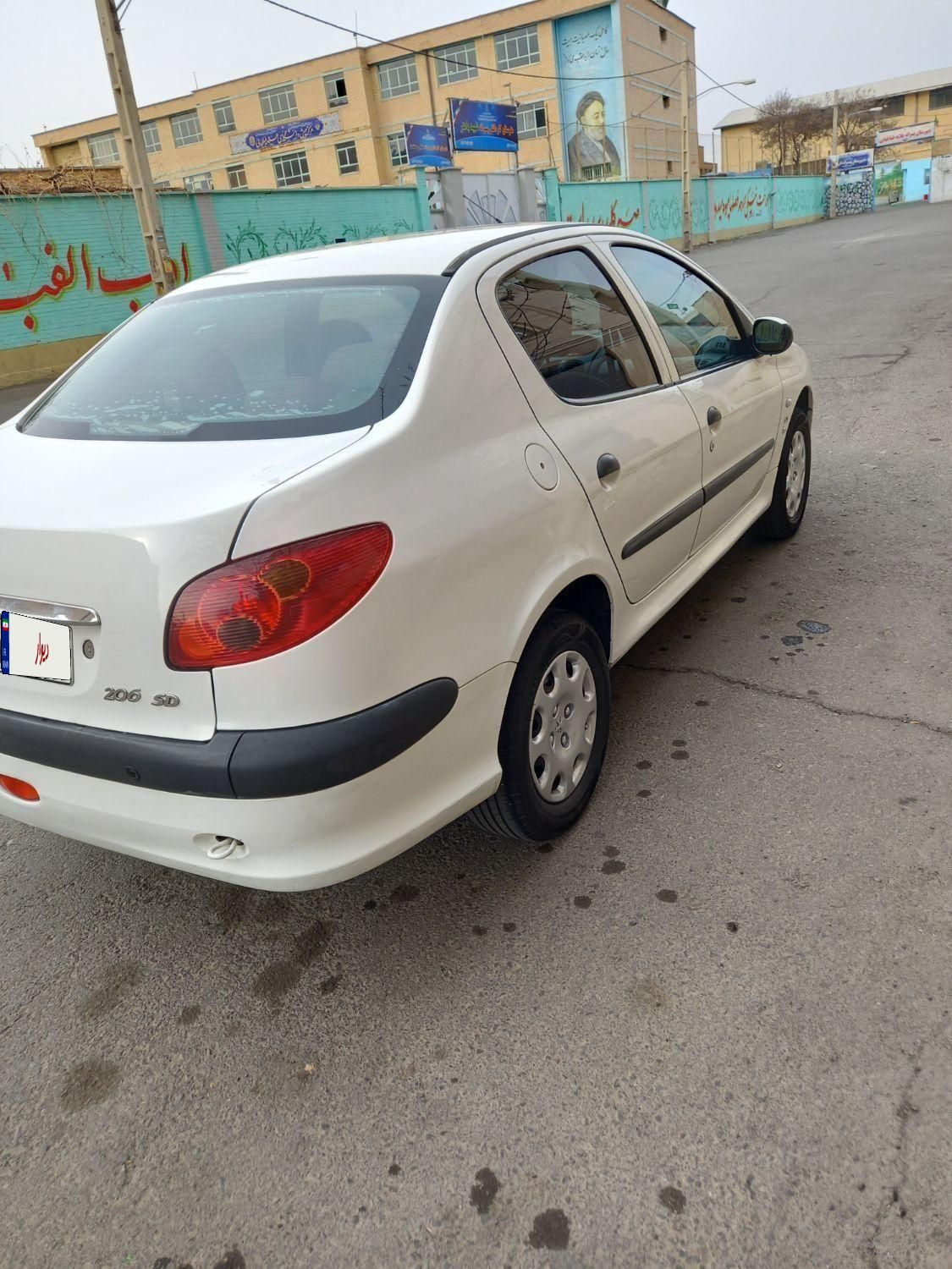 پژو 206 SD v8 - 1395