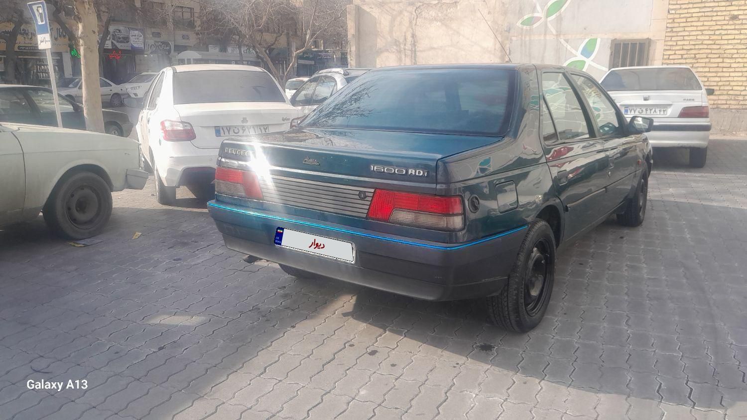 پژو آردی دوگانه سوز CNG - 1381