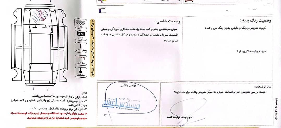 پژو 206 تیپ 2 - 1396