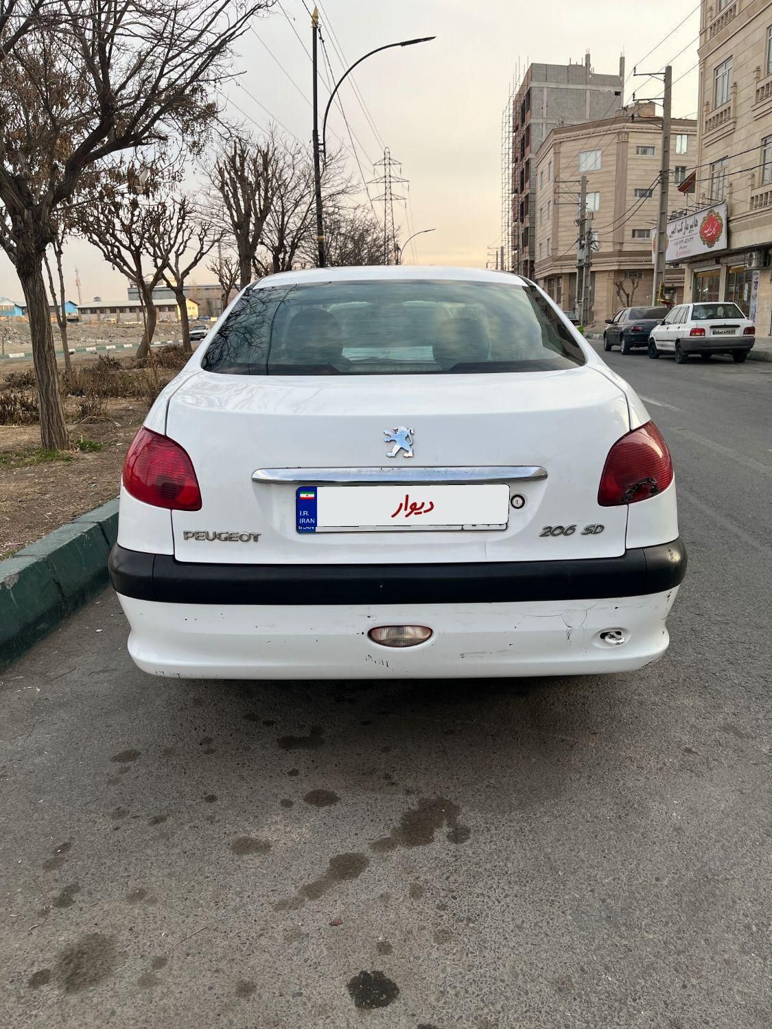 پژو 206 SD v8 - 1390