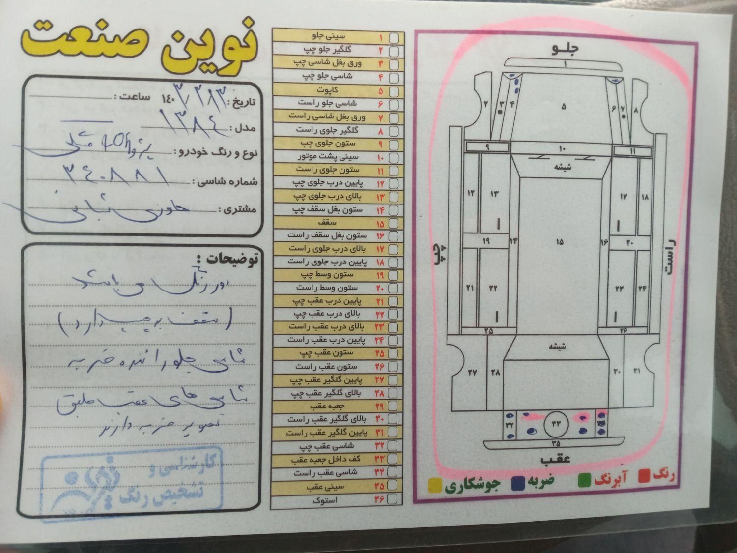 پژو 405 GLX - 1384