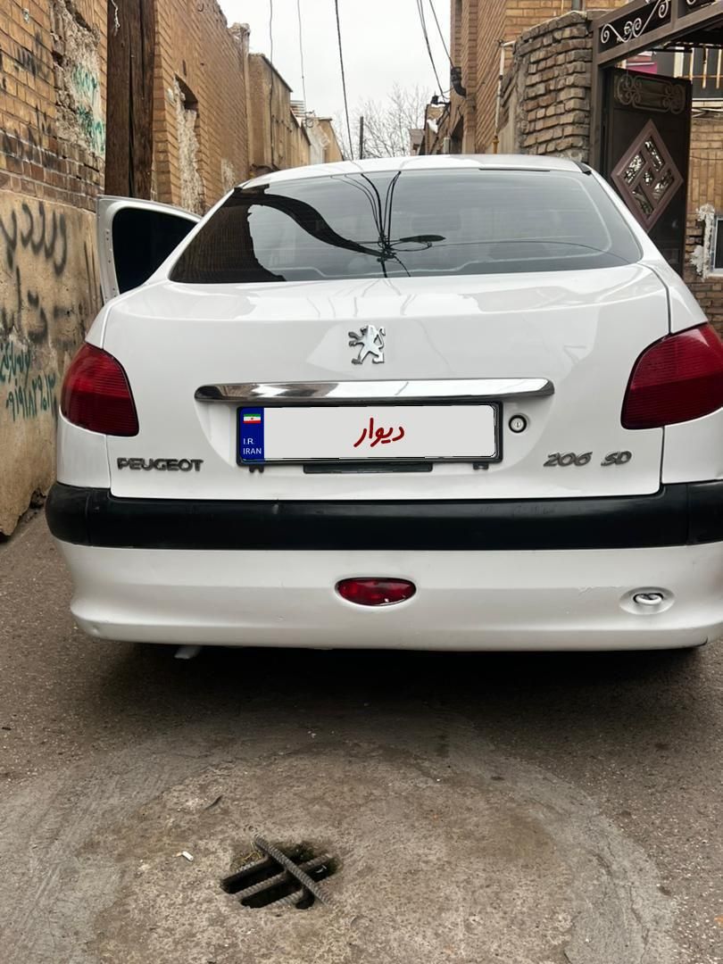 پژو 206 SD v8 - 1390