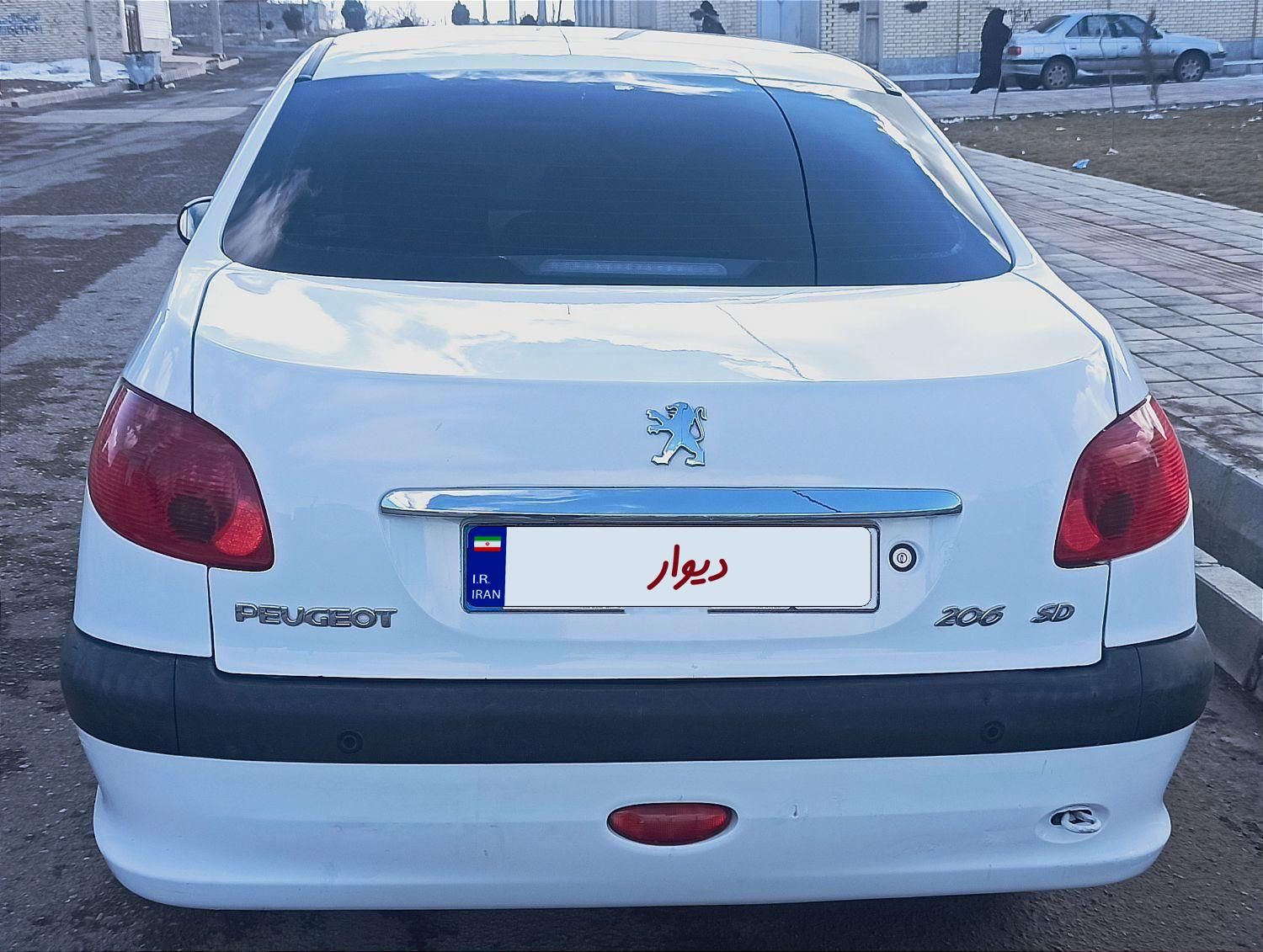 پژو 206 SD v8 - 1395