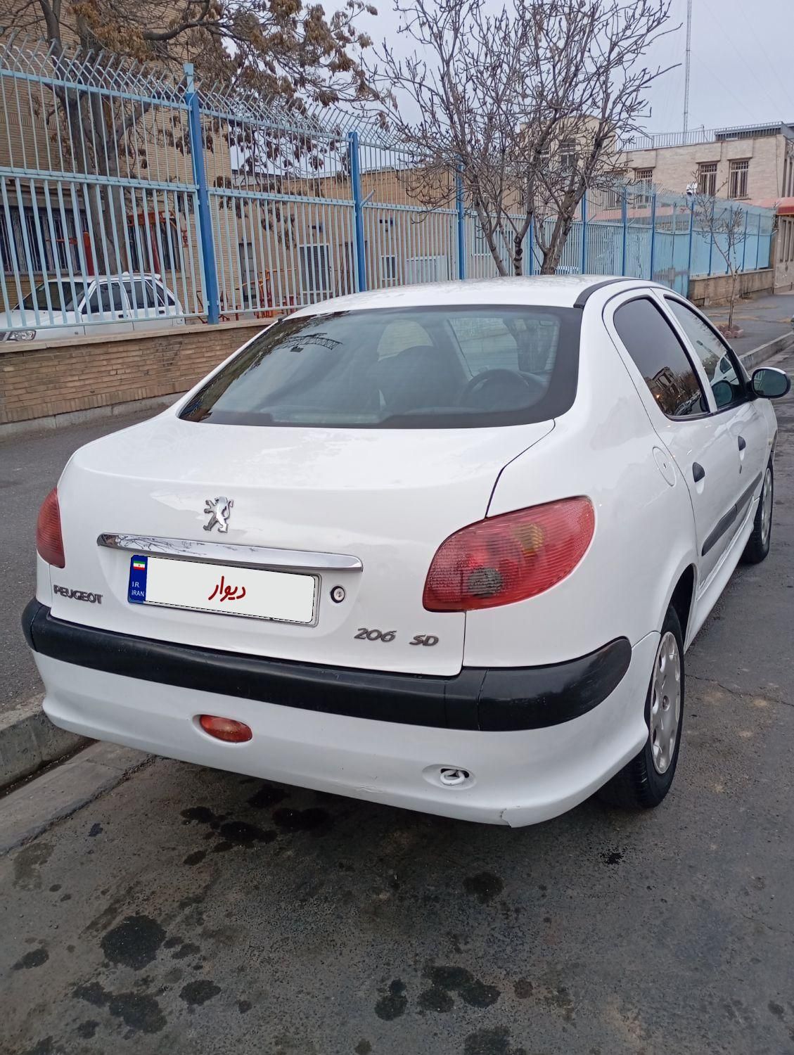 پژو 206 SD v8 - 1391