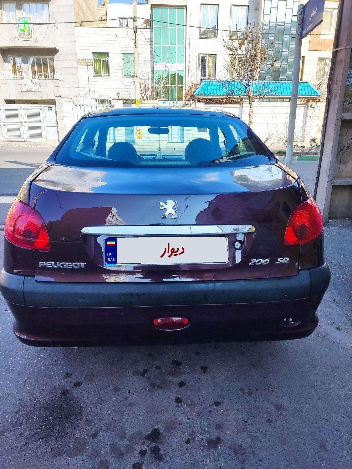 پژو 206 SD v8 - 1389