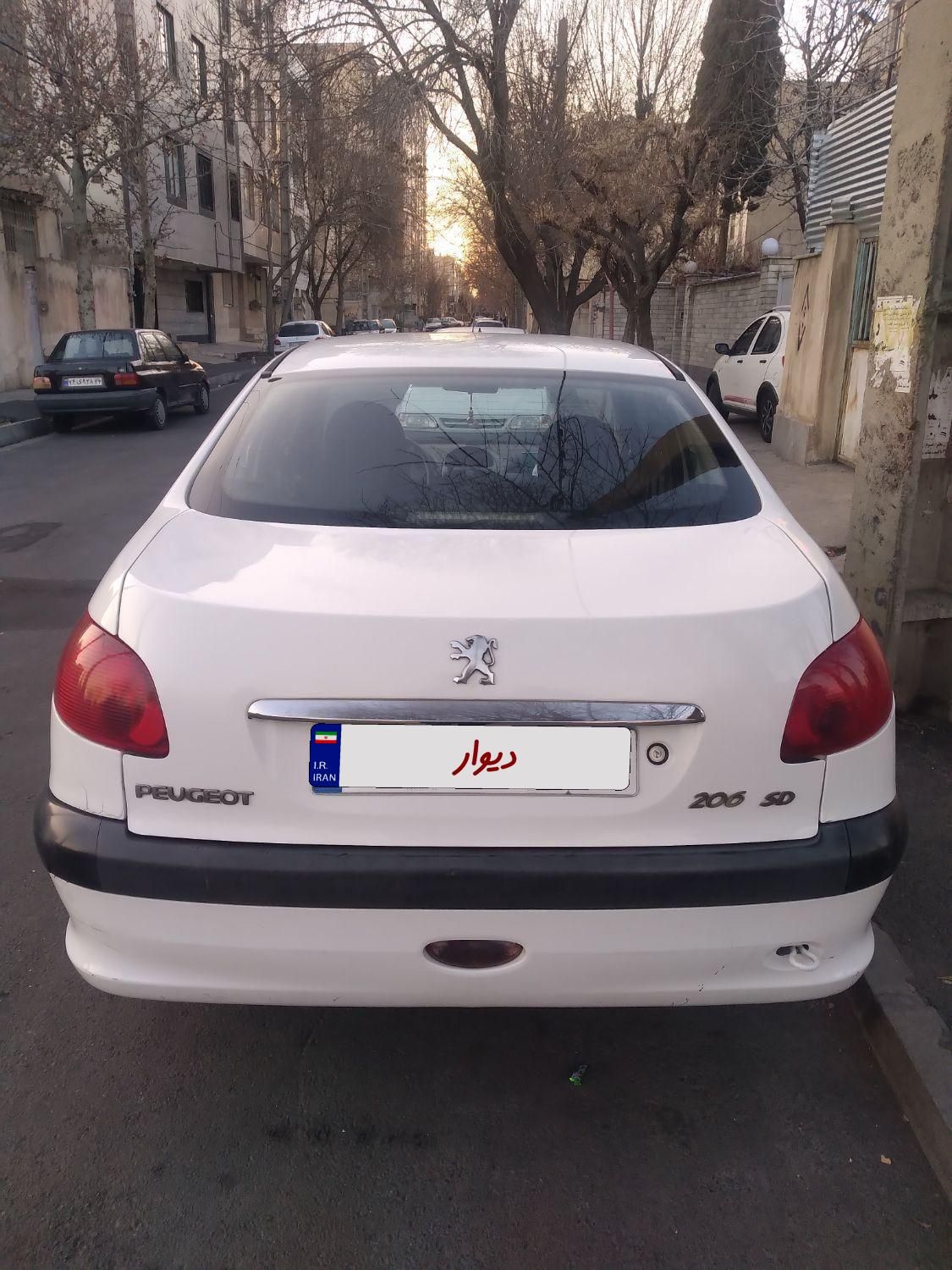 پژو 206 SD v8 - 1391