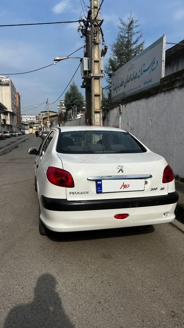 پژو 206 SD v8 - 1397