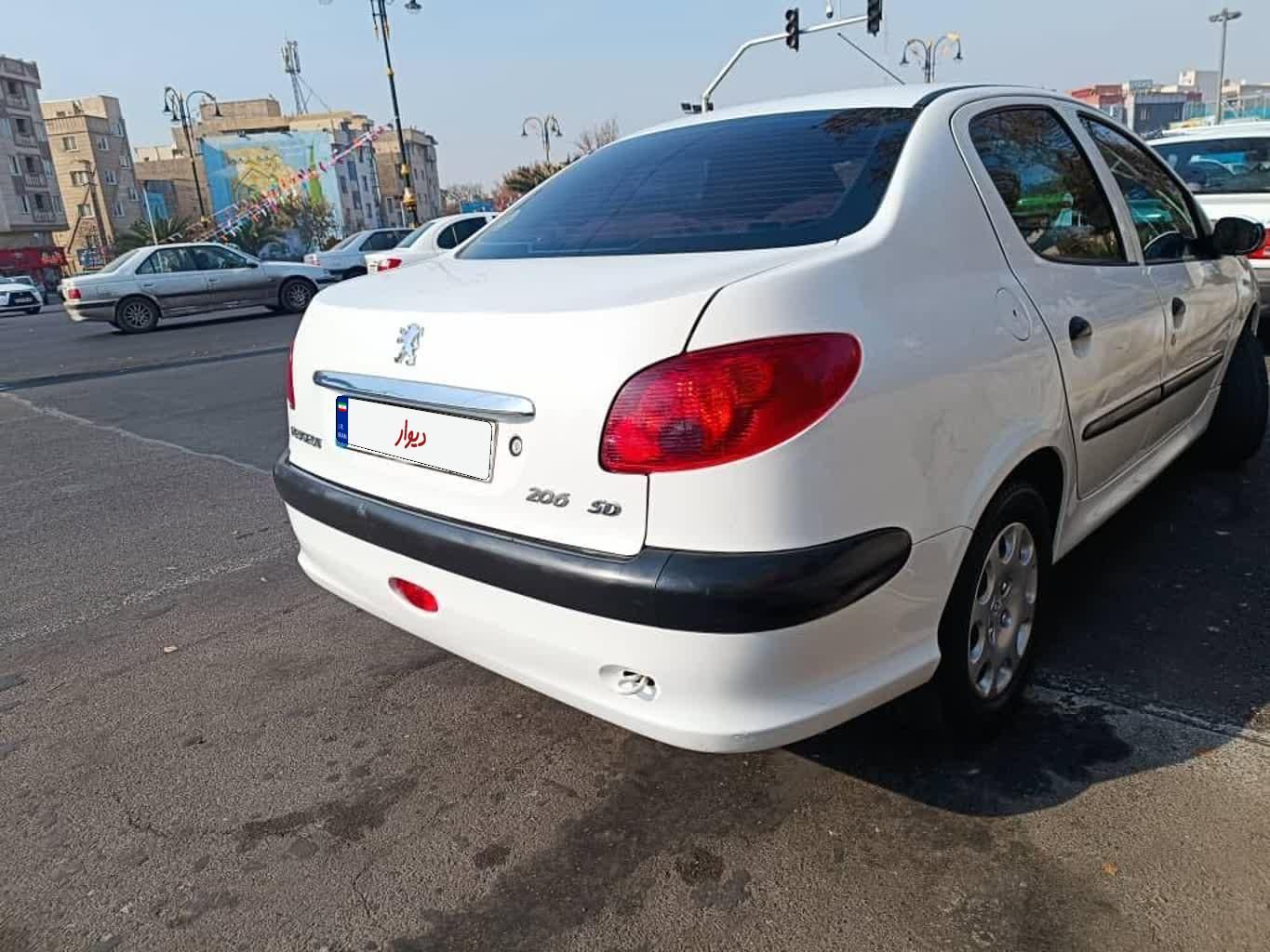 پژو 206 SD v8 - 1400