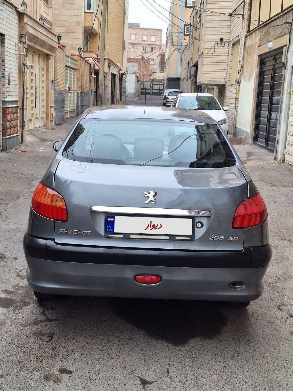 پژو 206 SD v8 - 1388