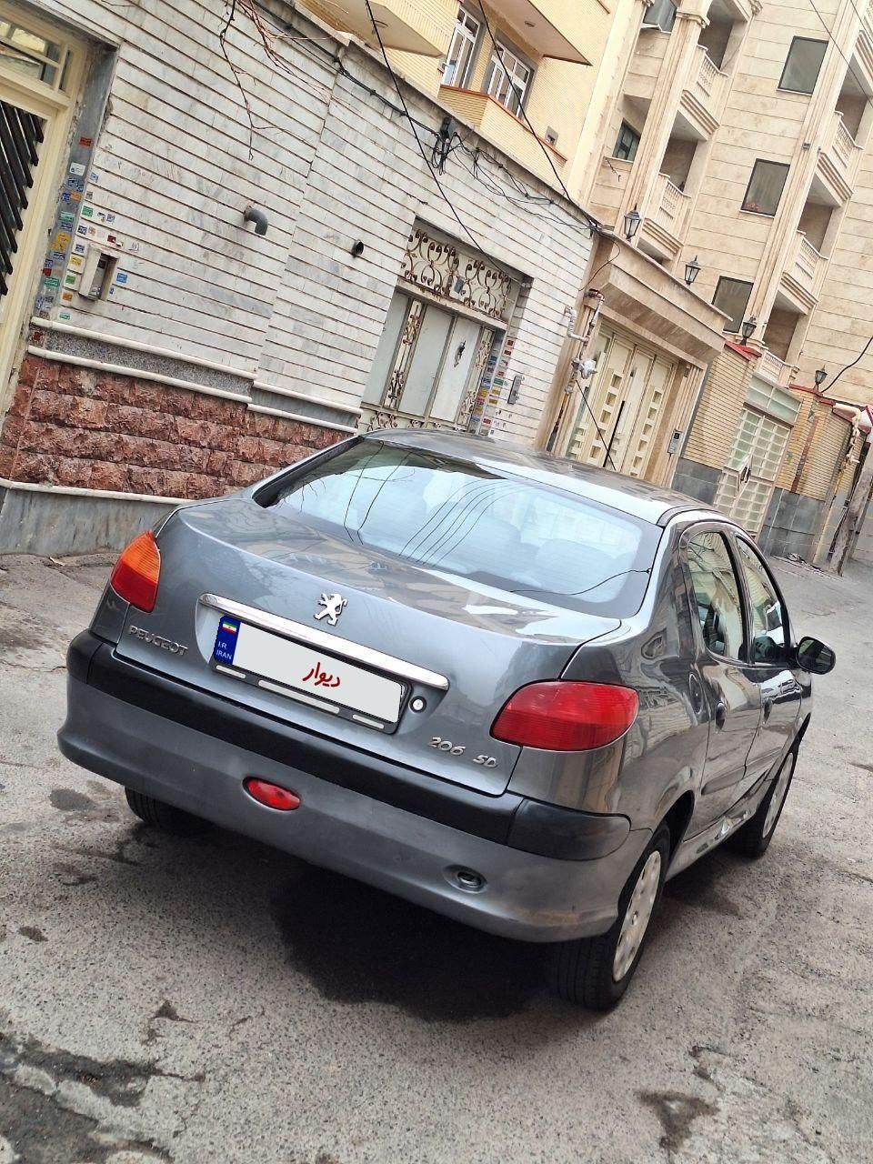 پژو 206 SD v8 - 1388