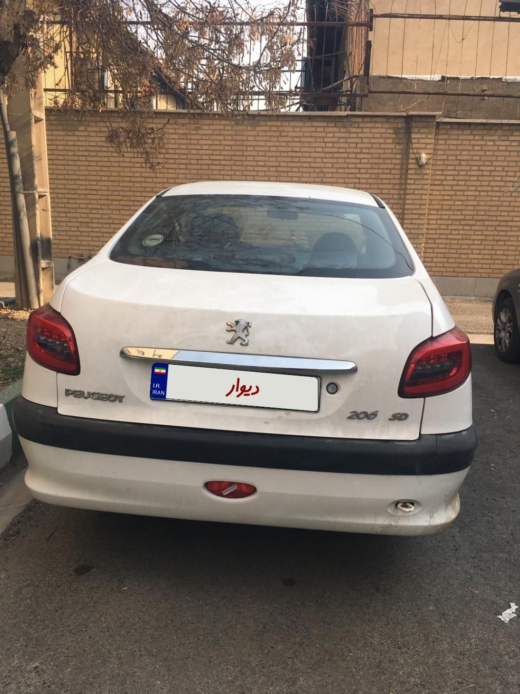 پژو 206 SD v8 - 1393