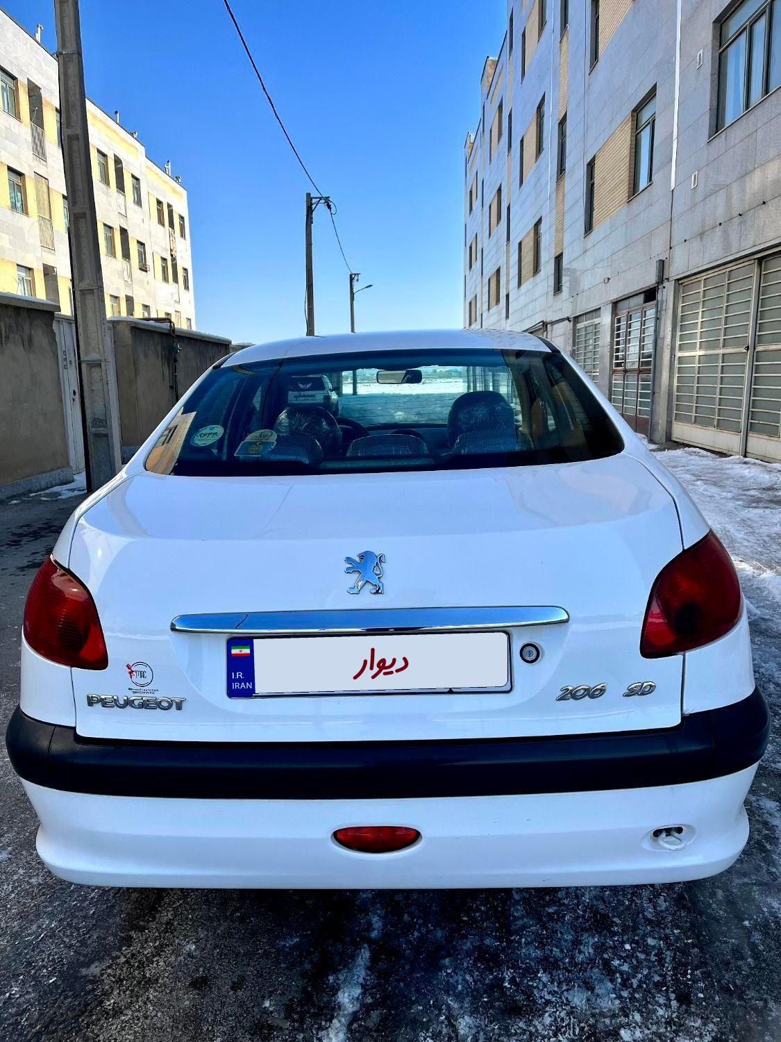 پژو 206 SD v8 - 1399