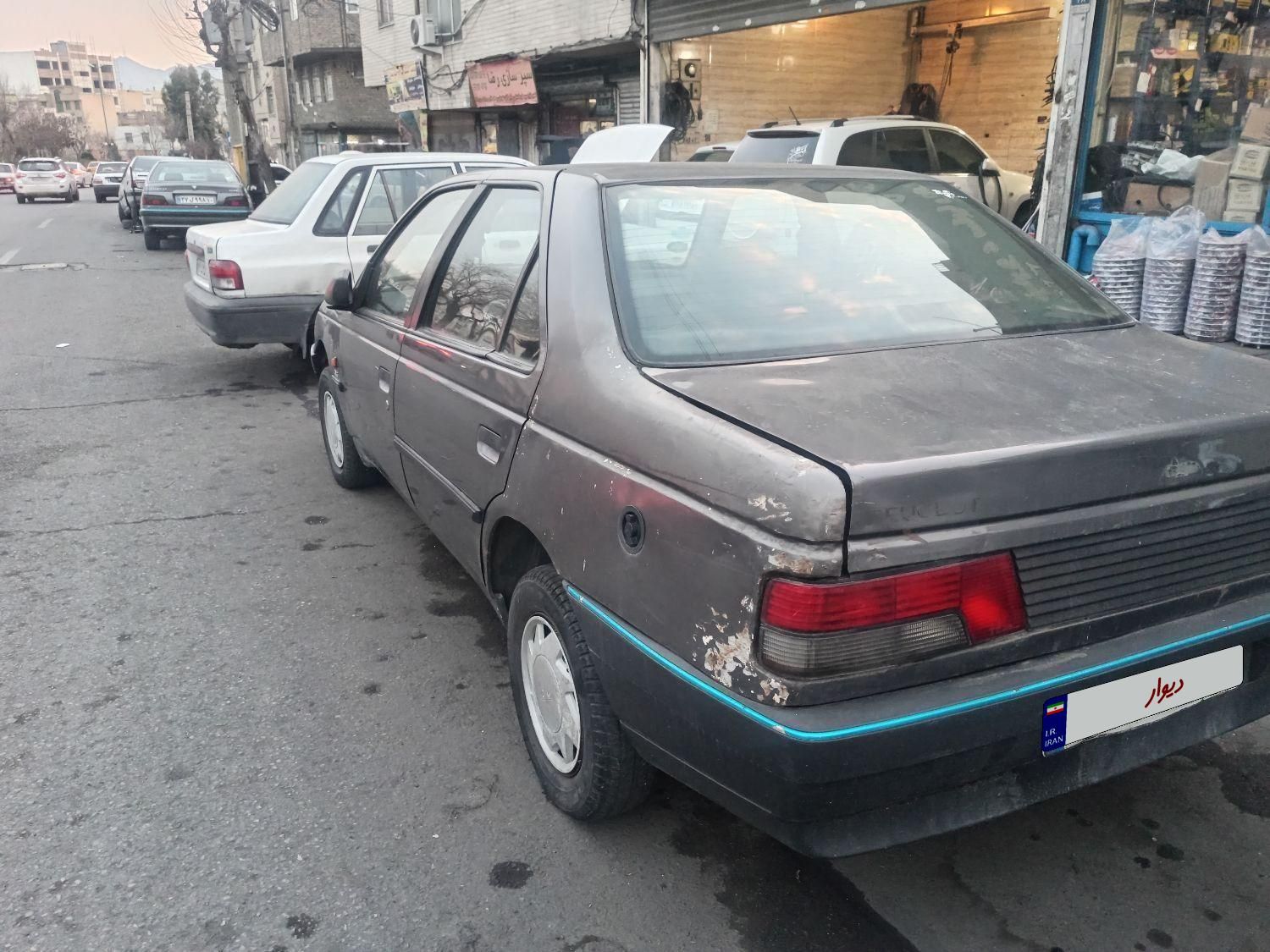 پژو آردی دوگانه سوز CNG - 1382