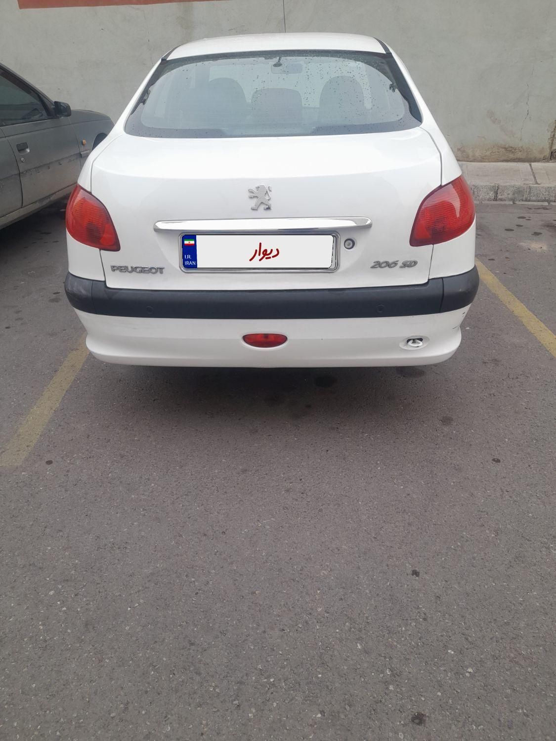 پژو 206 SD v8 - 1395