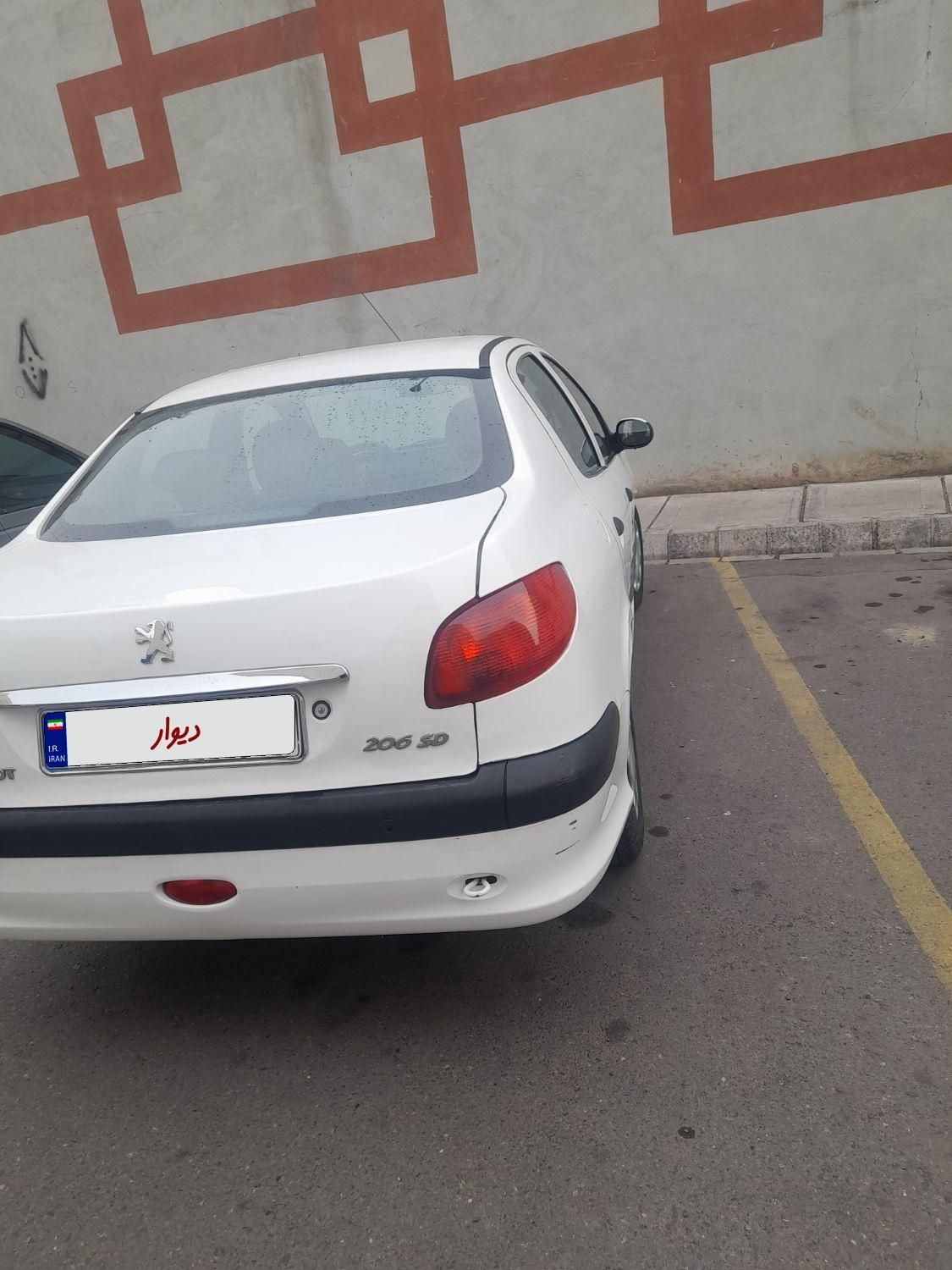 پژو 206 SD v8 - 1395