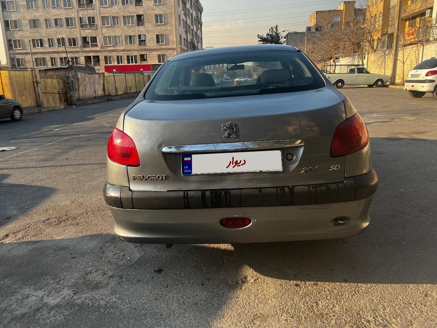 پژو 206 SD v1 - 1386