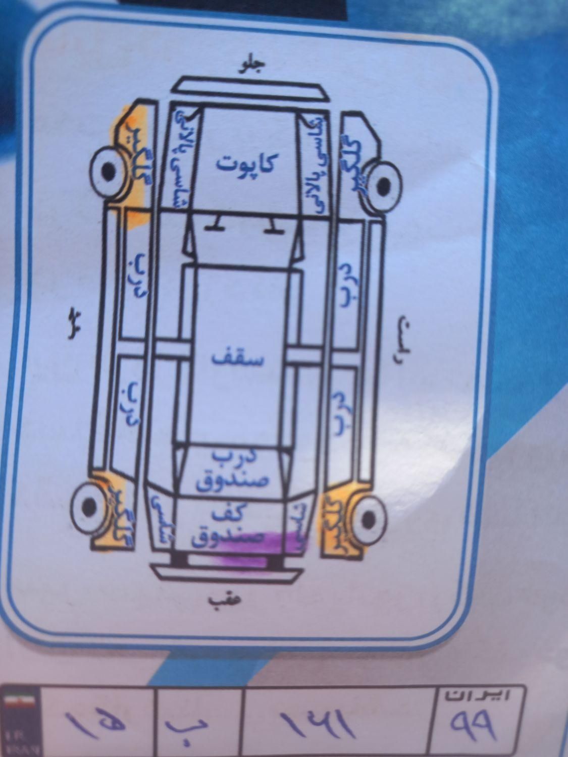 تیبا صندوق دار SX - 1393