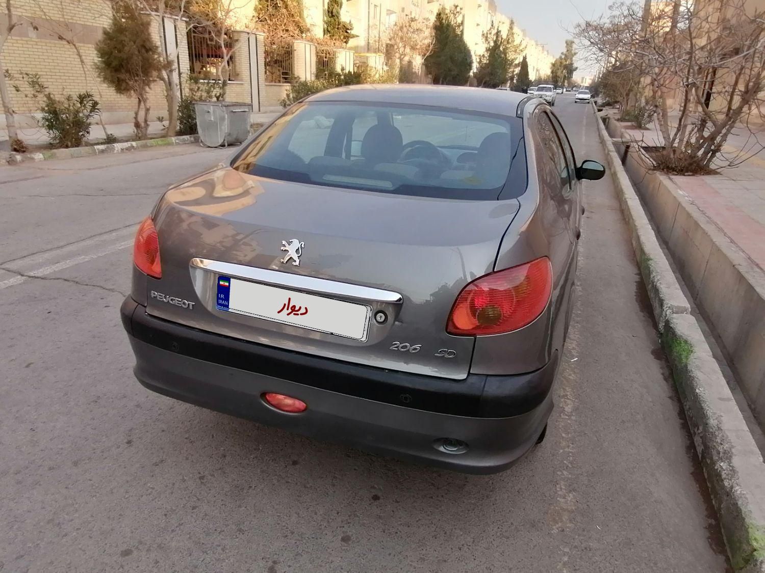 پژو 206 SD v8 - 1393