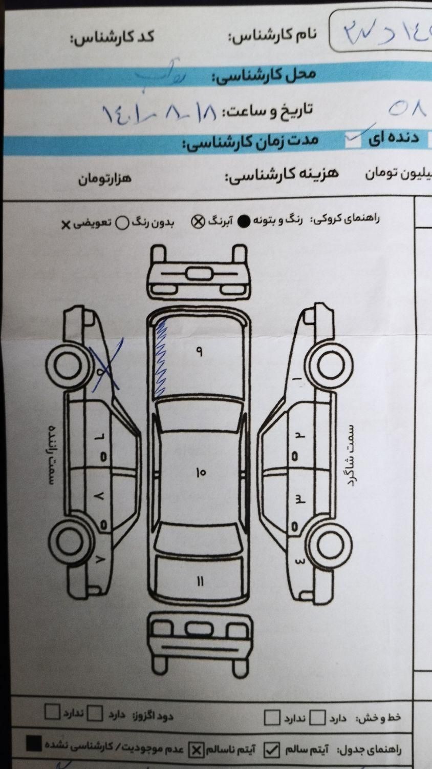 تیبا صندوق دار LX - 1394