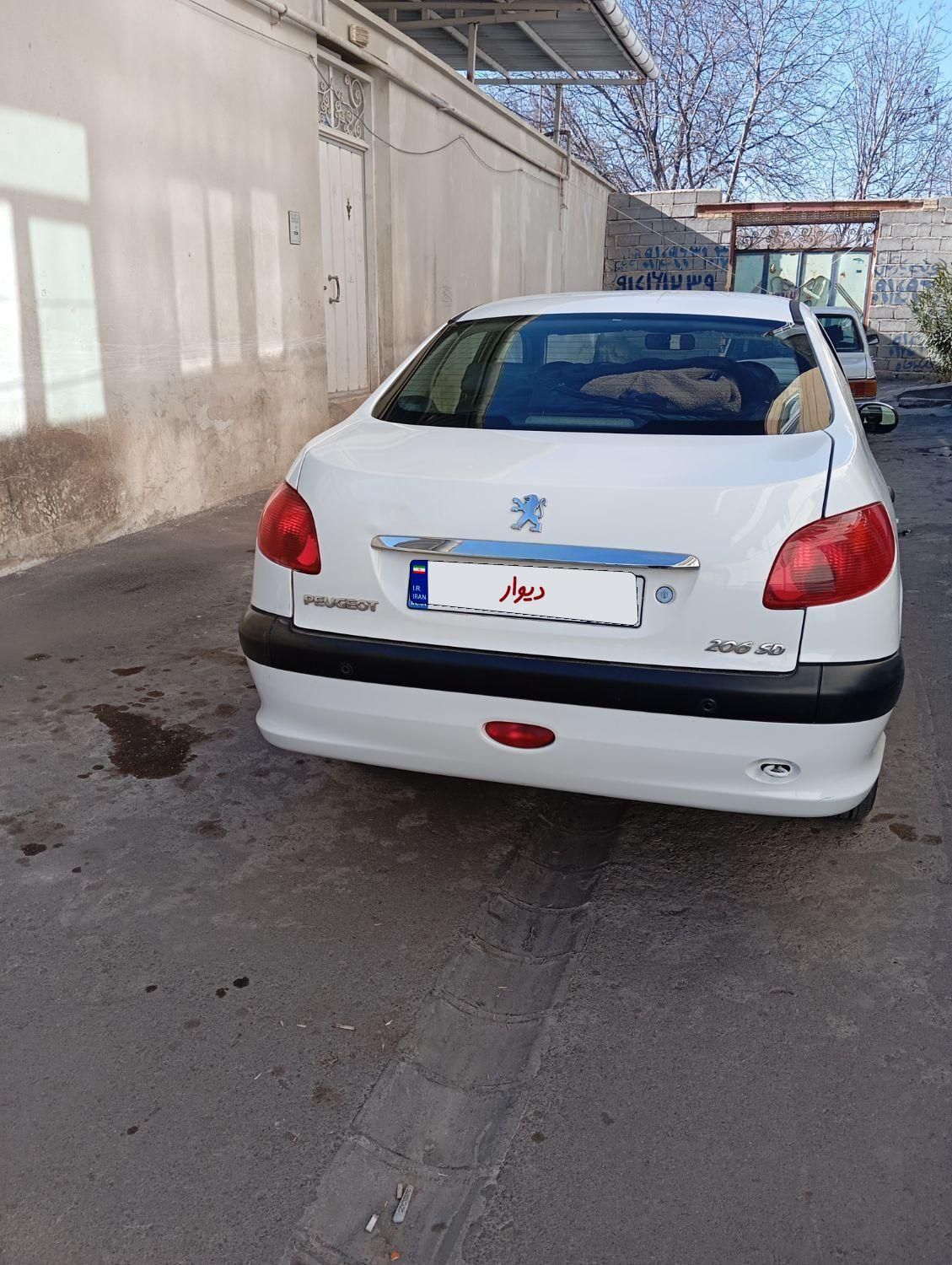 پژو 206 SD v8 - 1396